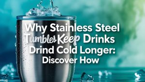 Why Stainless Steel Tumblers Keep Drinks Cold Longer: Discover How