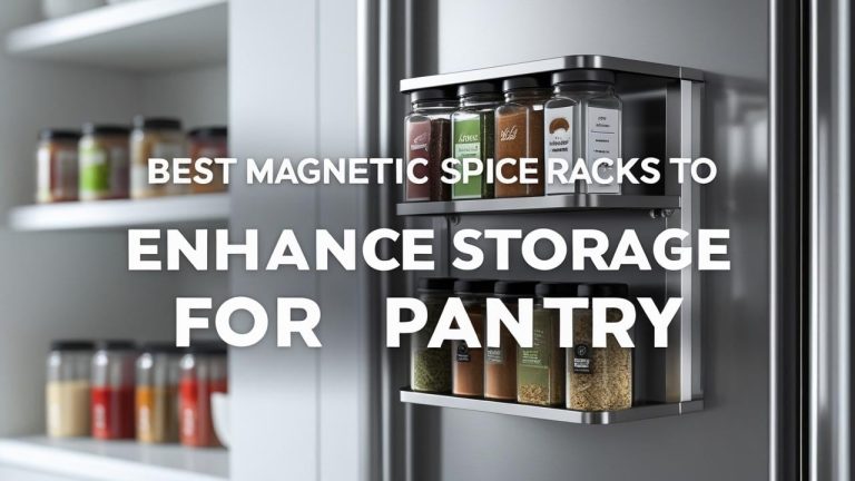 Best Magnetic Spice Racks to Enhance Storage for Pantry