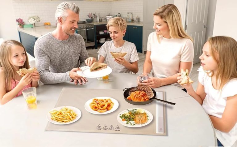 How Food Warming Mats Keep Food Hot Safely (Mom Guide)
