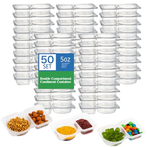 Best Double Compartment Condiment Containers