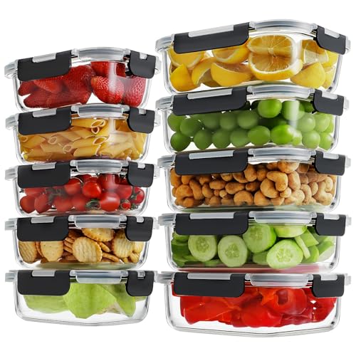 Best Glass Meal Prep Containers With Locking Lids