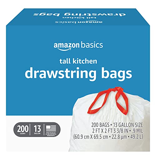 Best Kitchen Trash Bags Unscented Drawstring