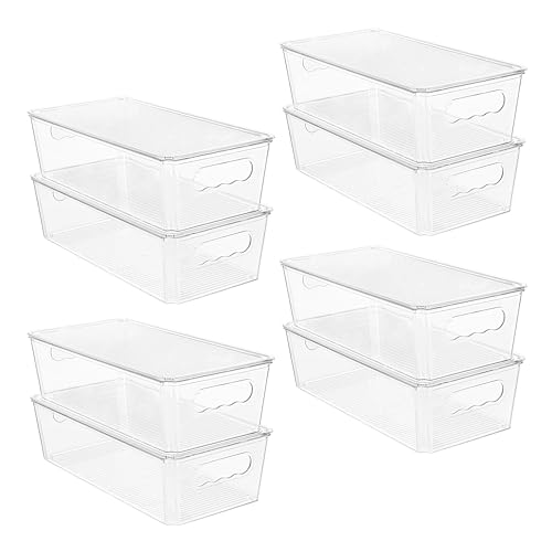Best Plastic Refrigerator Storage Bins With Lids