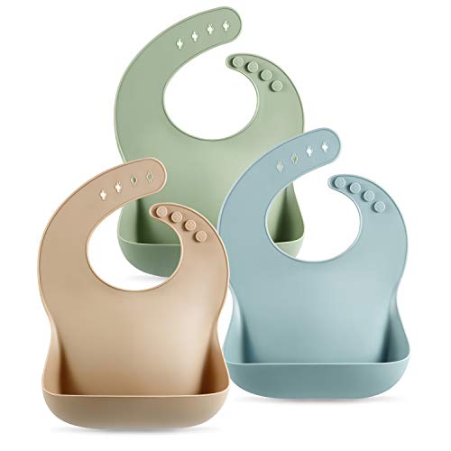Best Silicone Bibs for Toddlers With Food Catcher