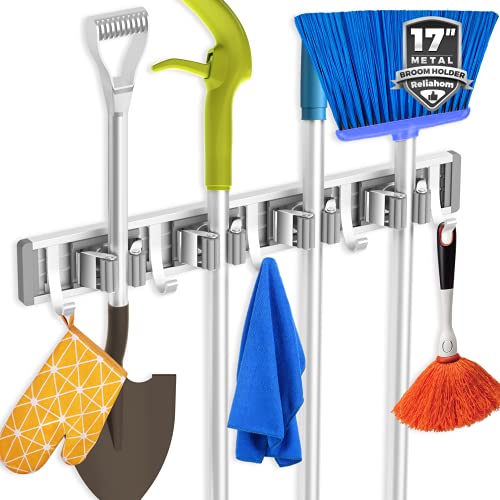 Best Wall-Mounted Broom Holders for Kitchens