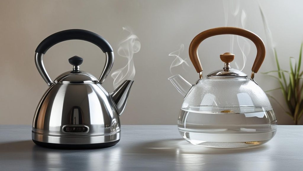 Stainless vs Glass tea kettle