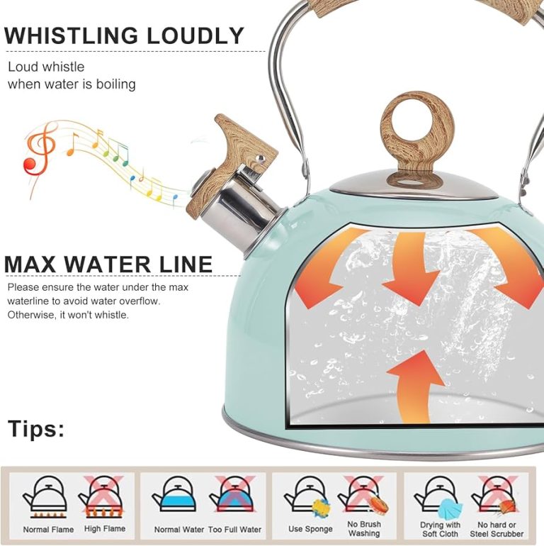 How to Stop a Tea Kettle from Whistling Too Loud