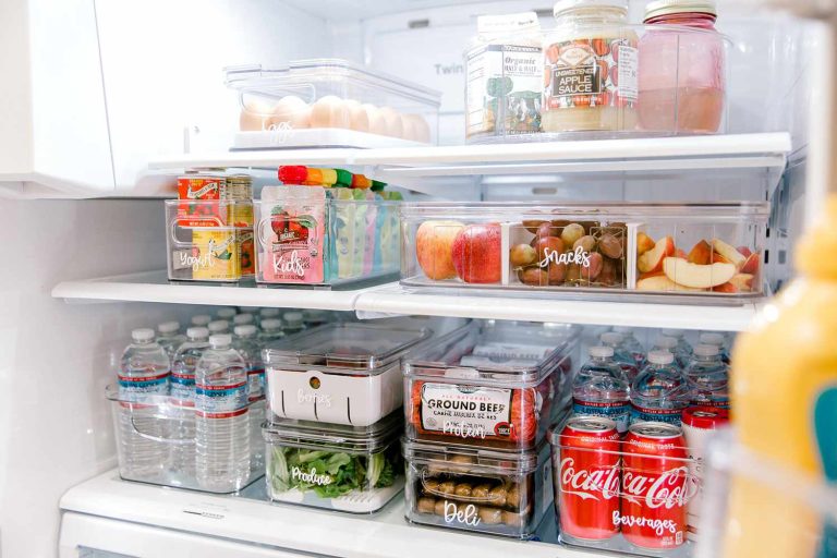 Tips for Organizing a Fridge With Storage Bins