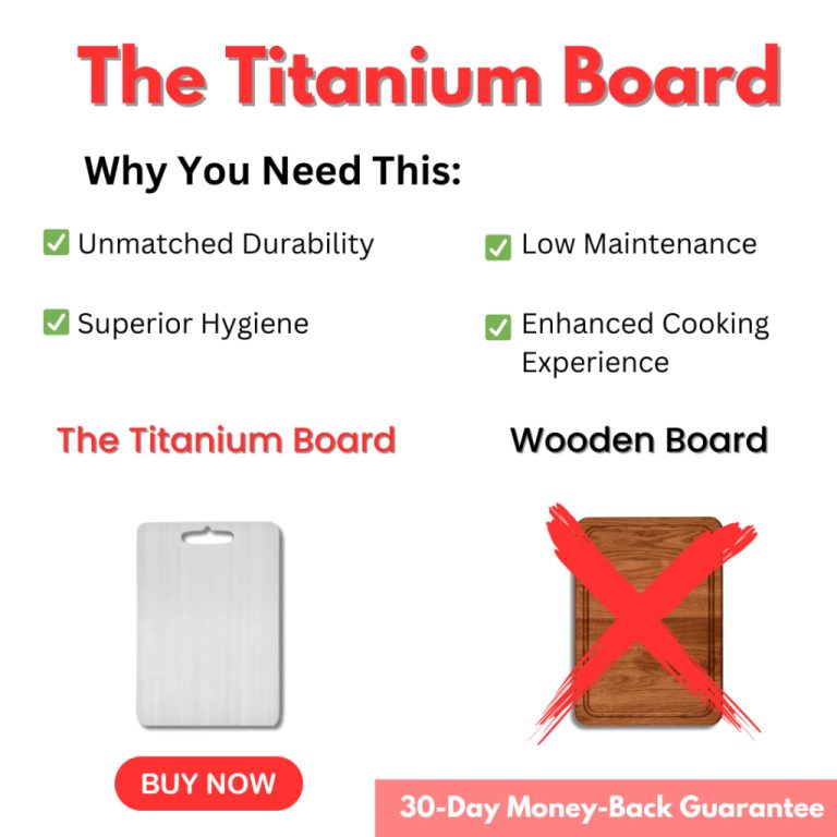 Titanium Vs Wooden Cutting Boards
